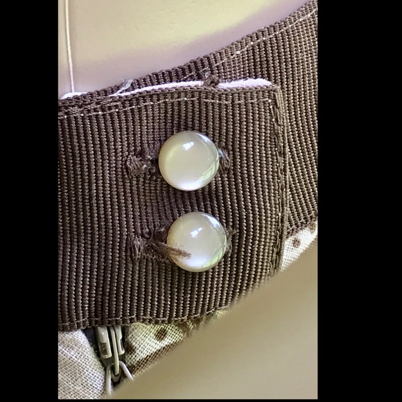 ▪️OLD NAVY▪️Retro Linen & Cotton Abstract Feather A-Line Skirt - Picture 4 of 6